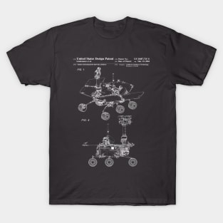 Mars Exploration Rover Patent White T-Shirt